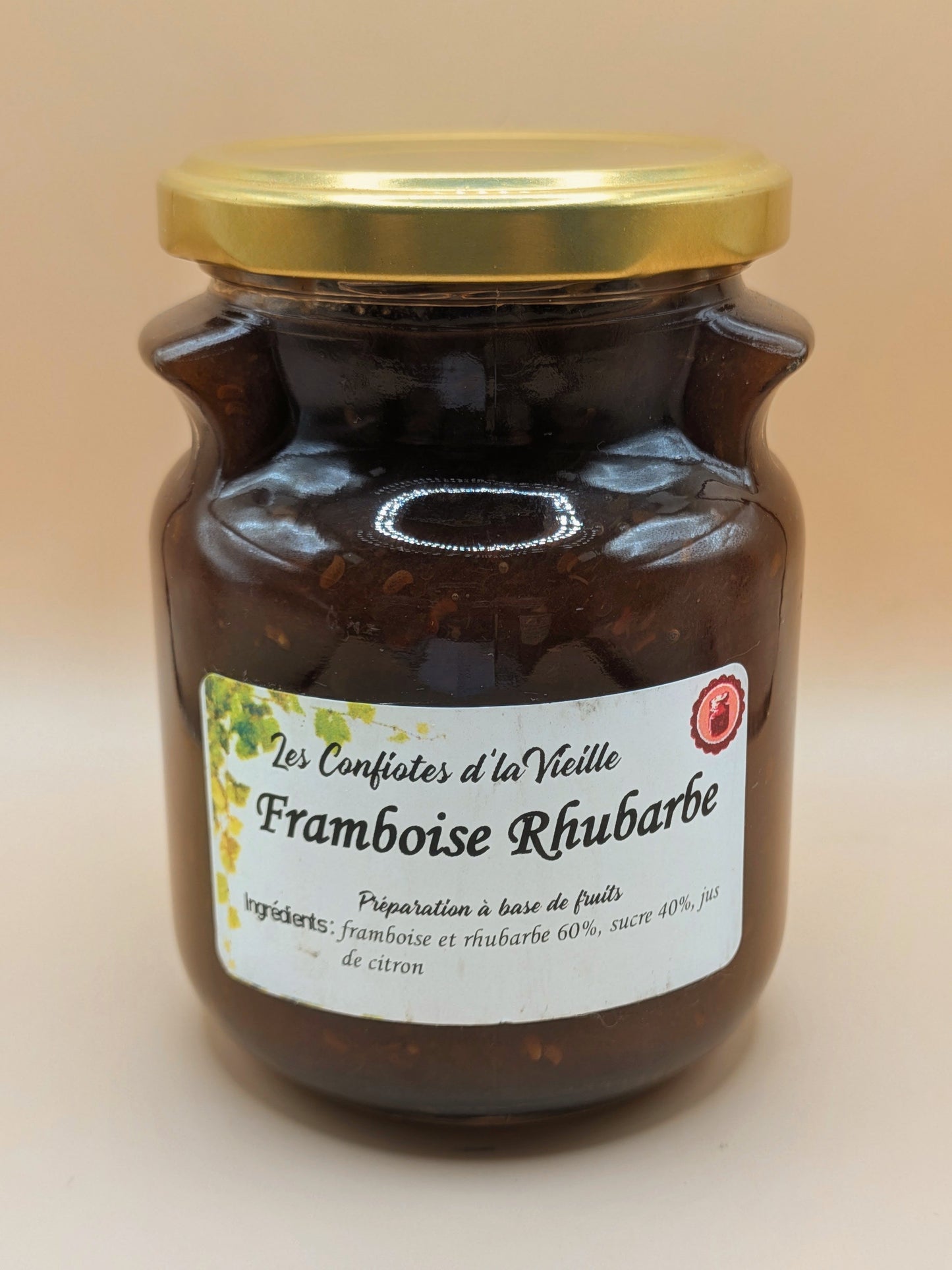 Préparation - Framboise Rhubarbe