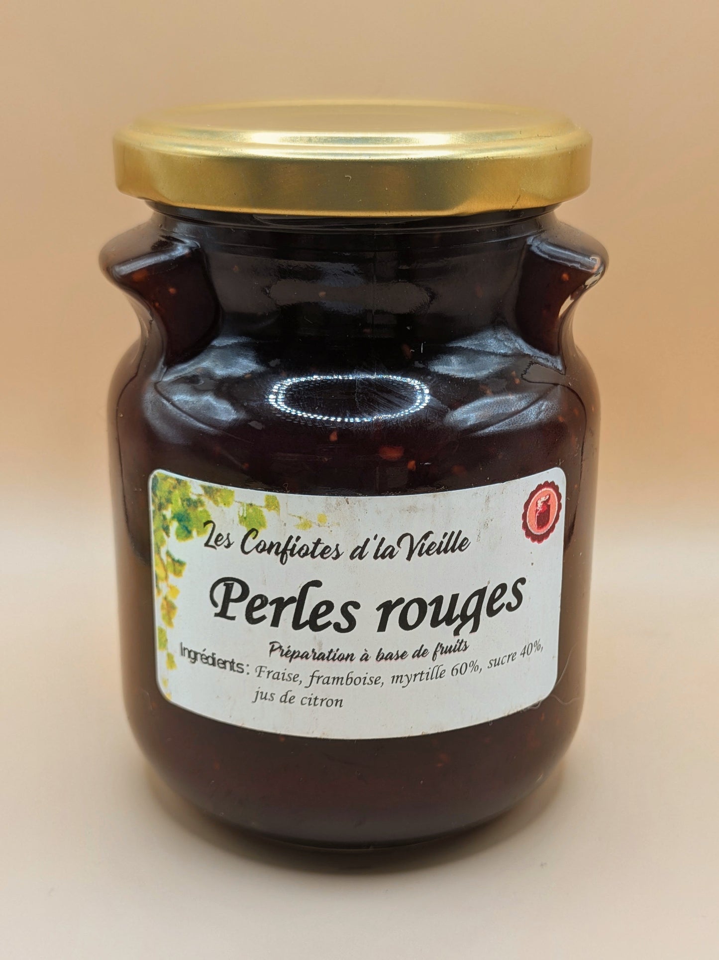 Préparation - Perles rouges