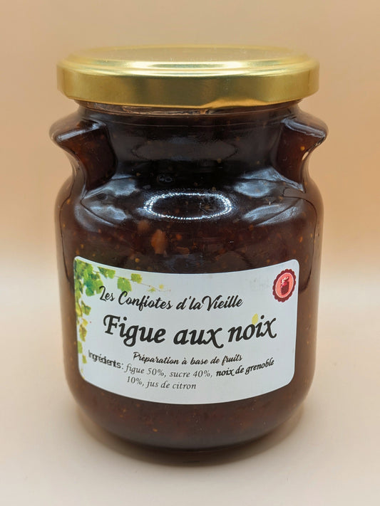 Préparation - Figue aux noix